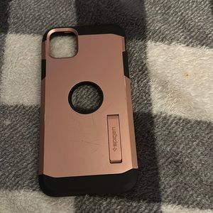 iPhone 11 Pro Max phone case with stand.